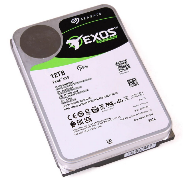მყარი დისკი Seagate HDD.IronWolf. SATAIII . 3.5-inch, 12TB 5Y (7212312T-6051100-000-RS)