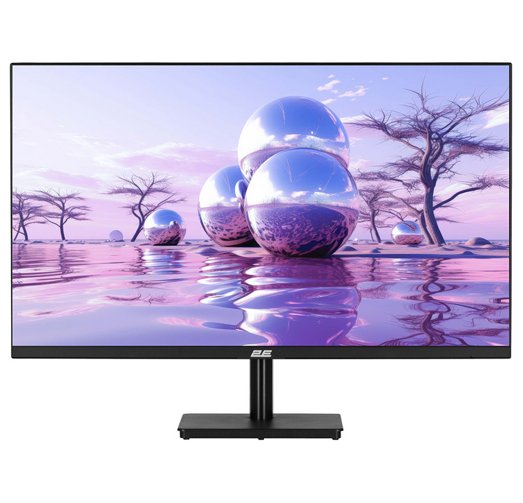 მონიტორი 2E 27" H2724B D-Sub, HDMI, DP, IPS, 2560x1440, 100Hz, FreeSync