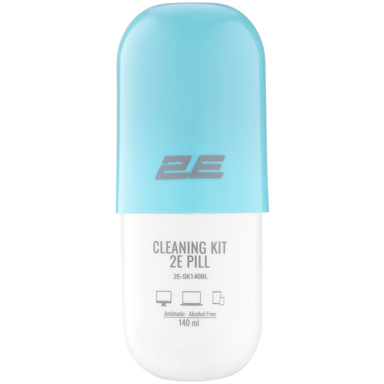 გასაწმენდი ნაკრები 2E PILL for office equipment white-blue (2E-SK140BL)