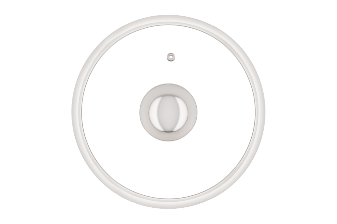 სახურავი Ardesto Lid Gemini, 22cm, heat-resistant glass, stainless steel