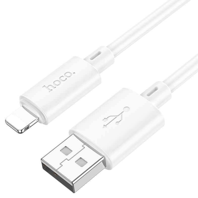 iOS/ (unpackaged) Llightning / Hoco X88 Gratified charging data cable USB-A to Lightning White