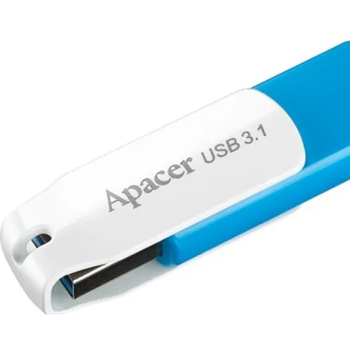 USB ფლეშ მეხსიერება Flash Apacer USB 3.2 Gen1 AH357 128GB Blue (AP128GAH357U-1)