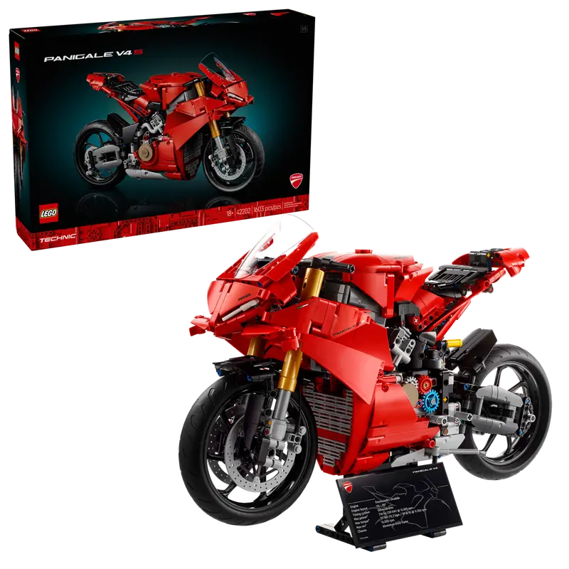 ლეგო LEGO Constructor Technic Ducati Panigale V4 S Motorcycle