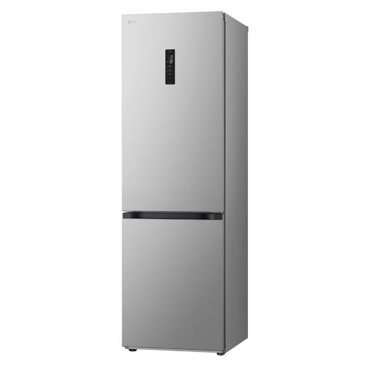 მაცივარი LG (Promo) GR-B459FMFW.APYQMER-Bottom Freezer, 68.2x186x59.5, Smart Inverter,No Frost, 321L, A++, Silver