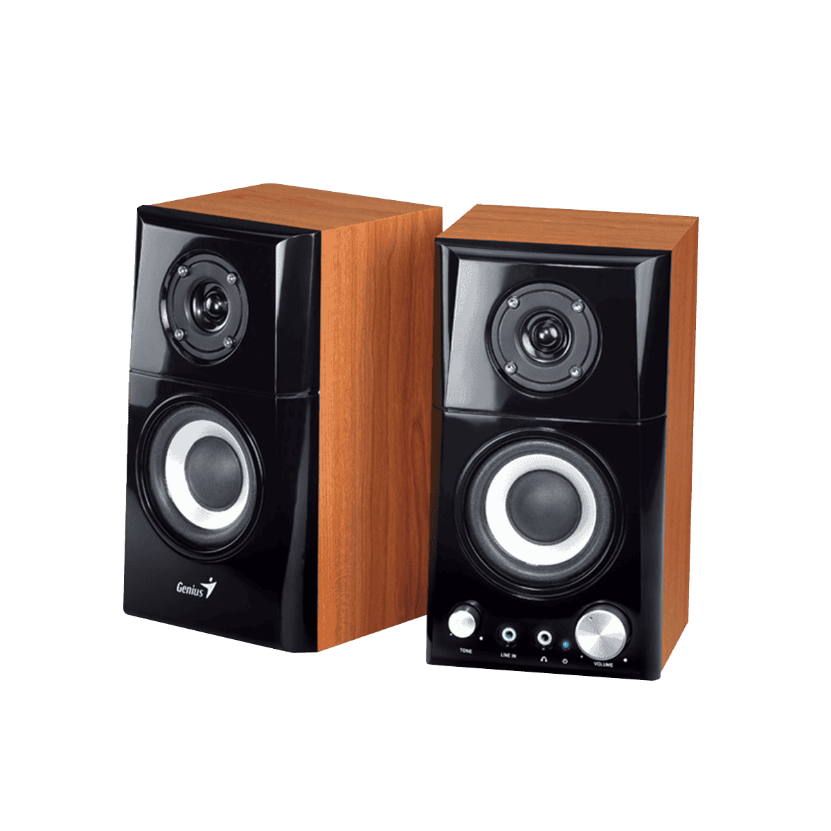 Speaker/ Genius/ Genius Two Way Hi-Fi Wood Speakers SP-HF500A II