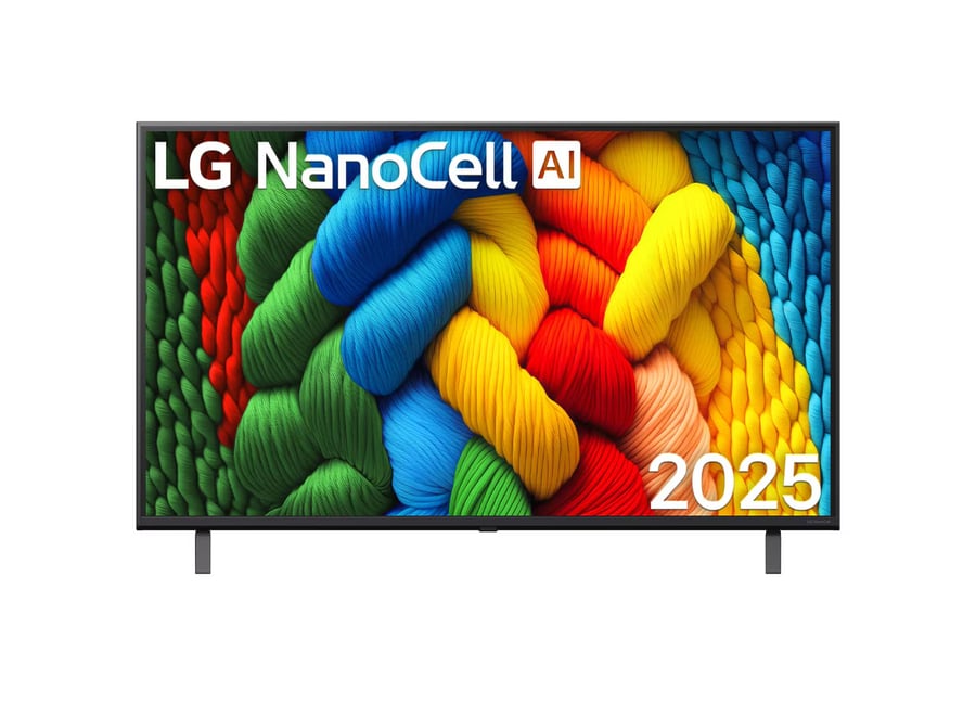 ტელევიზორი LG 43NANO80A6B.AMCN 4K NanoCell, 43", 4K UHD, Smart TV, USB, HDMI, BT, WIFI, Black