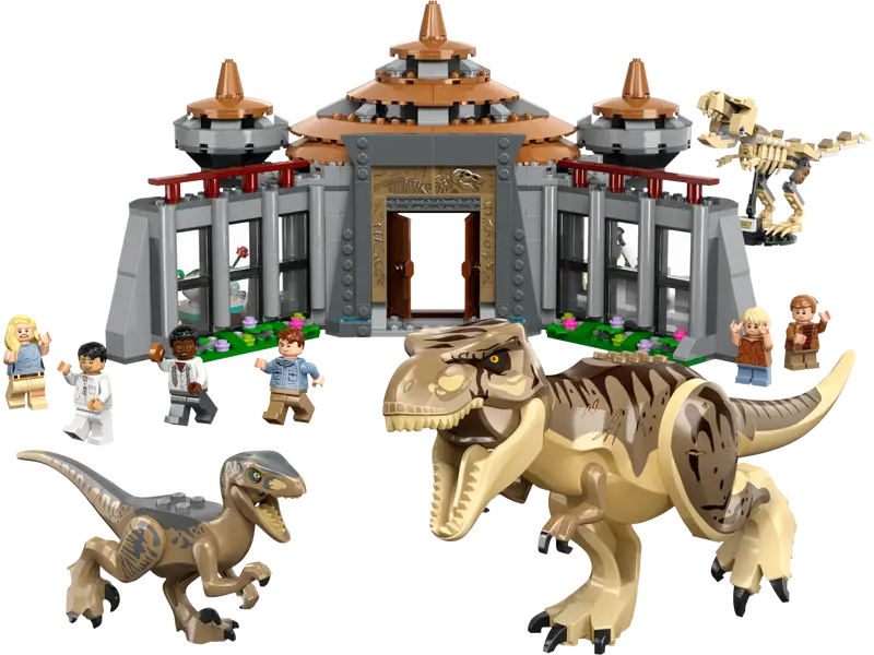 LEGO Jurassic World Visitor Center: T. rex & Raptor Attack