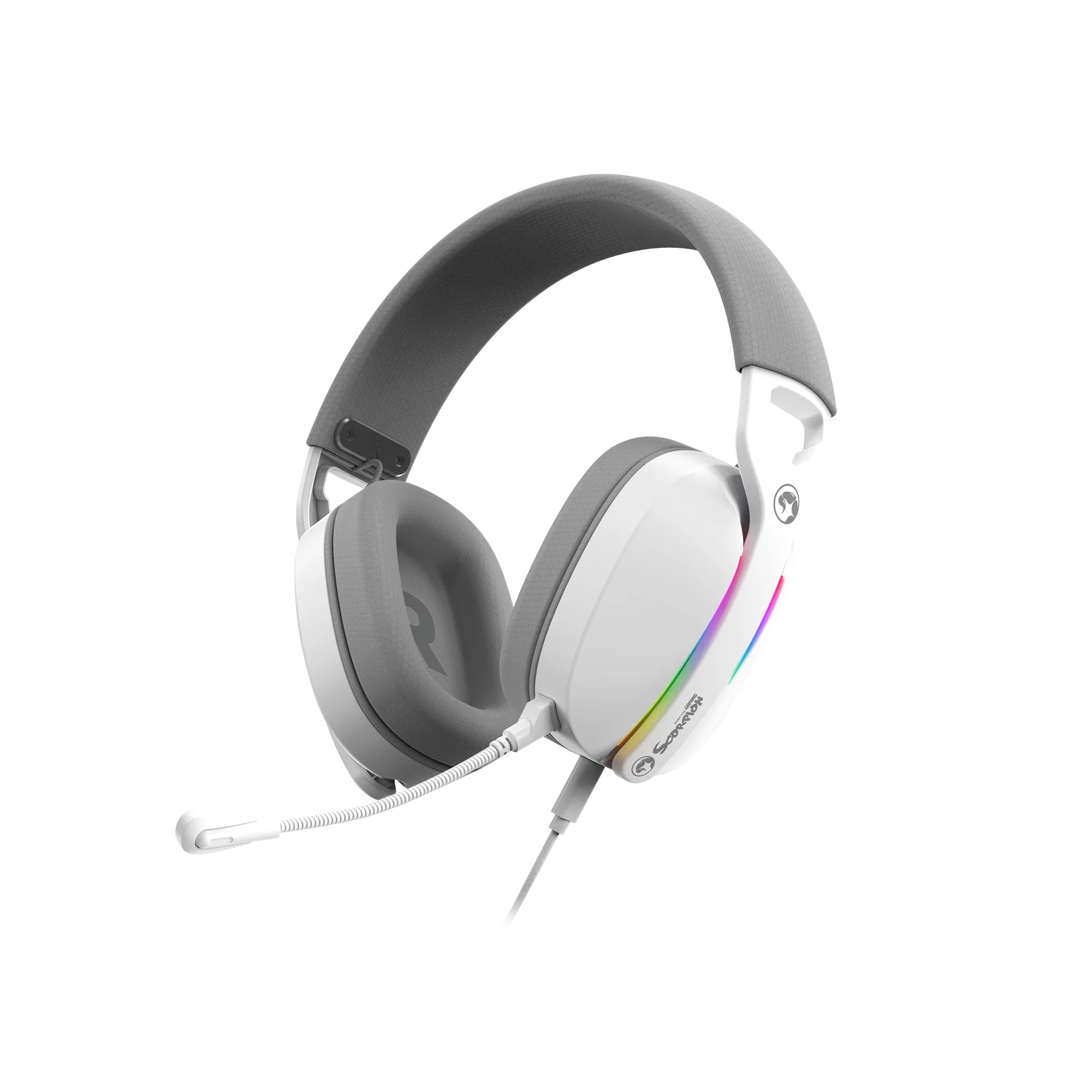 სადენიანი ყურსასმენი Marvo Pulz 70S | HG9086 – 7.1 Surround Gaming Headset | 40 mm | 20-20,000 Hz | 32Ω | 105 dB ± 3 dB | 7.1 (virtual) | USB 2.0 (Typ A) | Detachable Flexible Microphone | 0.2 kg