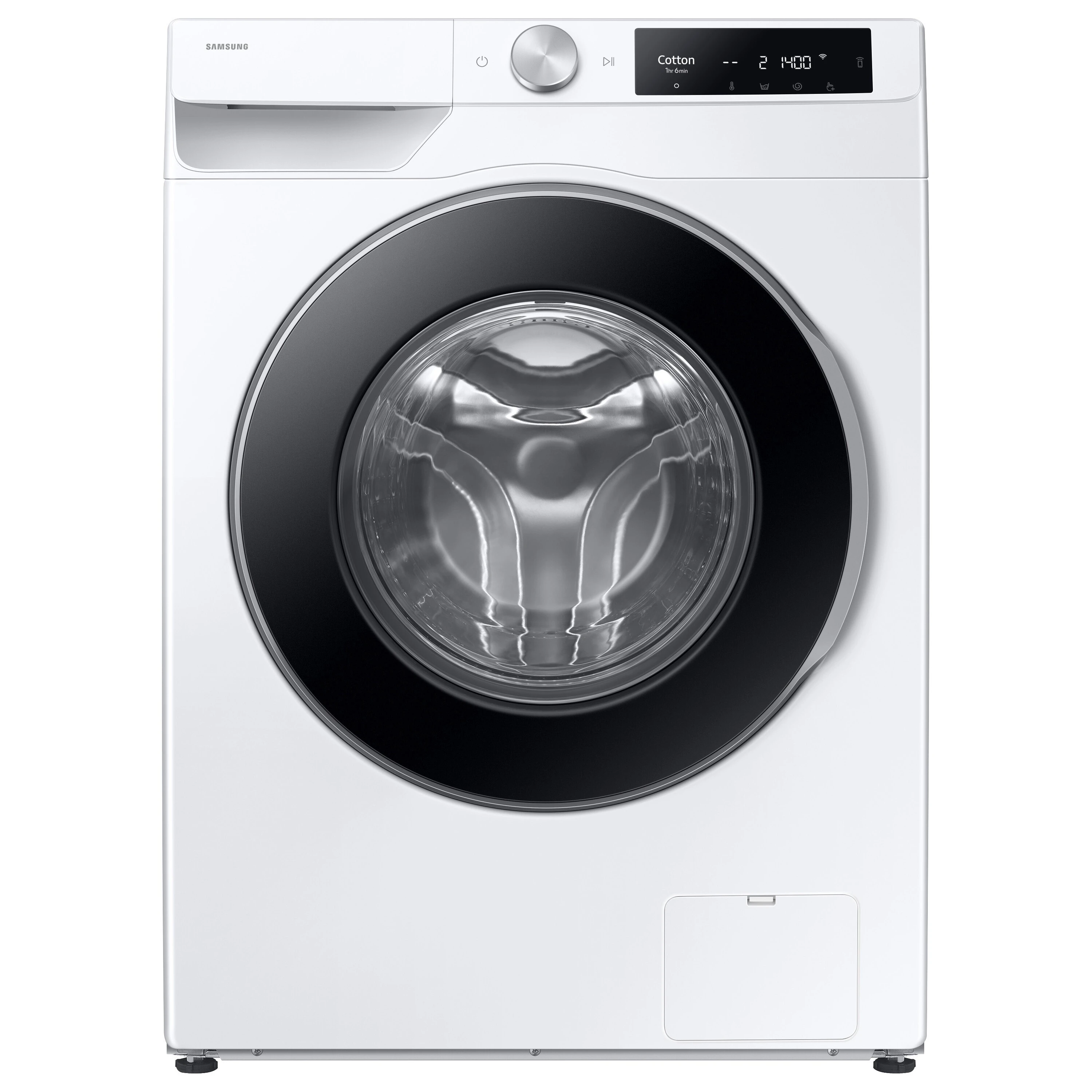 სარეცხი მანქანა Samsung WW90DG6U34LELP | wash - 9 kg, front loading, spin - 1400 rpm, programs - 23, bubble system, 53 dB, 60 cm x 85 cm x 59.5 cm - 62.5 cm