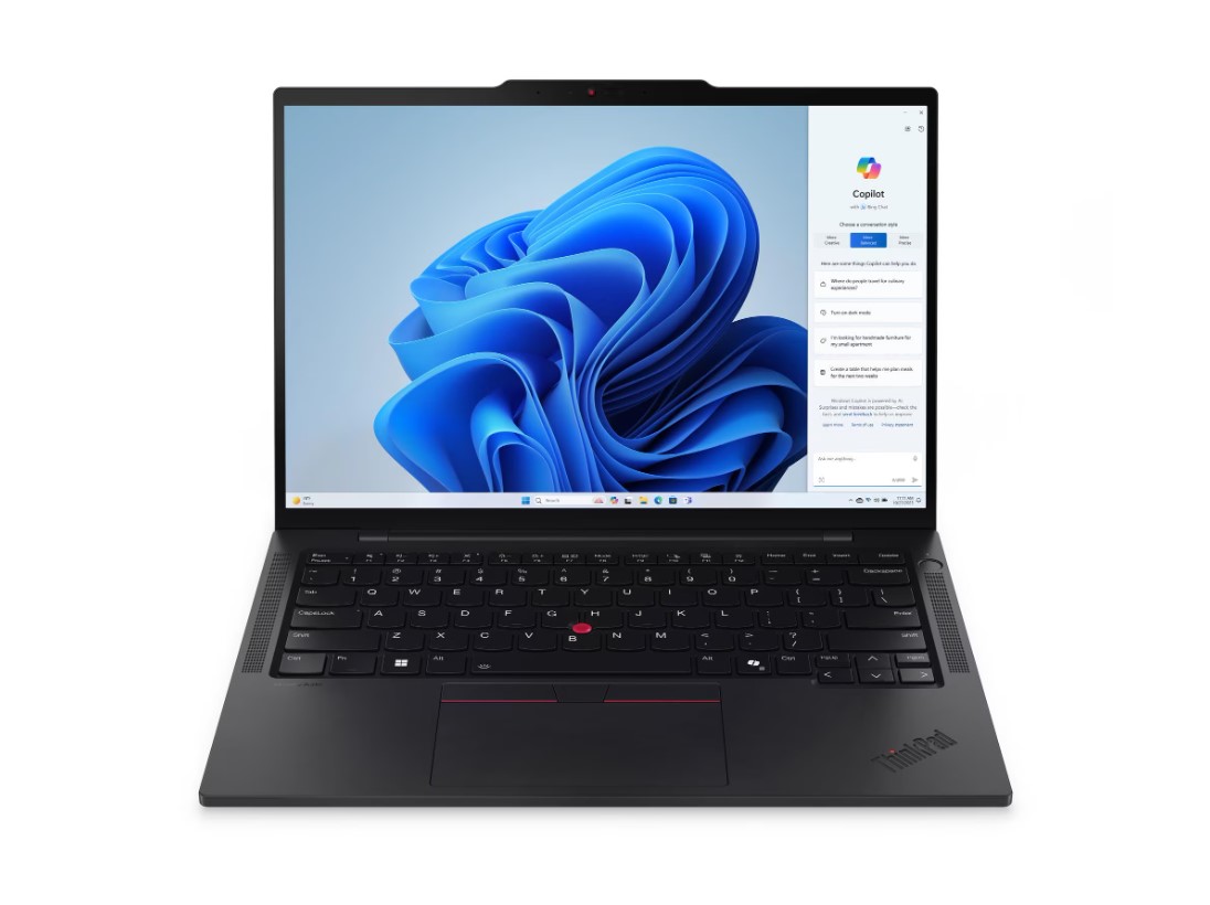 ნოუთბუქი Lenovo ThinkPad T14s Gen 5 (Model: 21LS007VGX) | 14" WUXGA (1920x1200) IPS 400ni Intel Core Ultra 7 155U, 12C/14T, Max Turbo up to 4.8GHz, 12MB | 32GB Soldered LPDDR5x-6400 | 1TB SSD M.2 2280 PCIe 4.0x4 Performance NVMe Opal 2.0 | Integrated Intel Graphics |3YrW