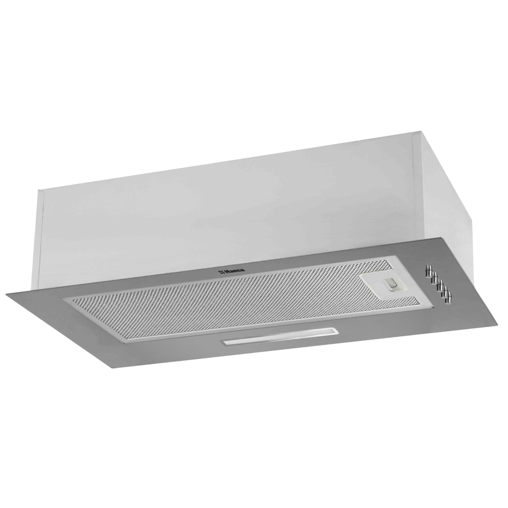 ჩასაშენებელი გამწოვი Hansa hood integrated, 55cm, 400m3h, silver (OMP6211IH)