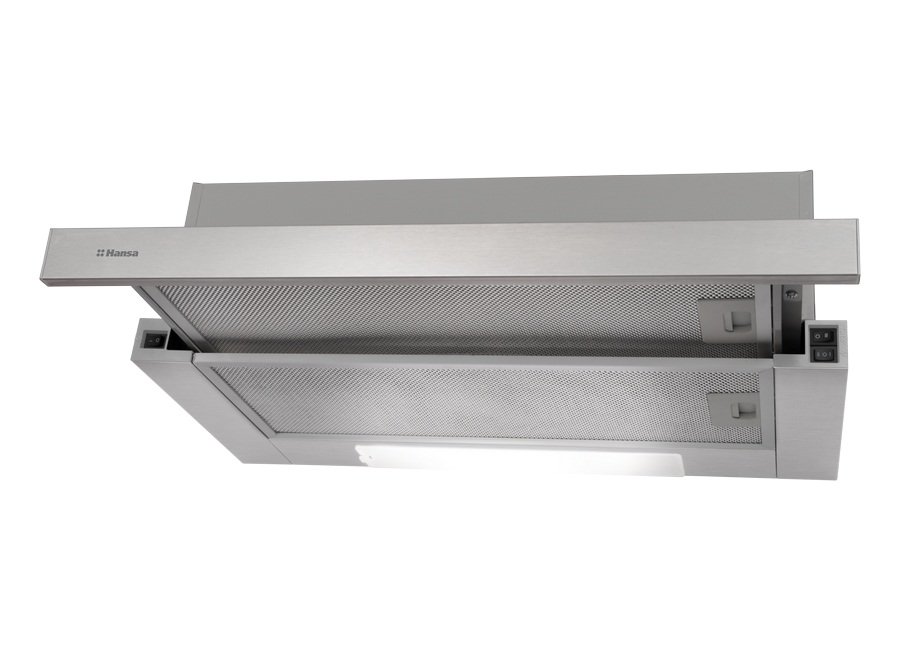 Hood Hansa telescopic, 60cm, 270m3h, inox