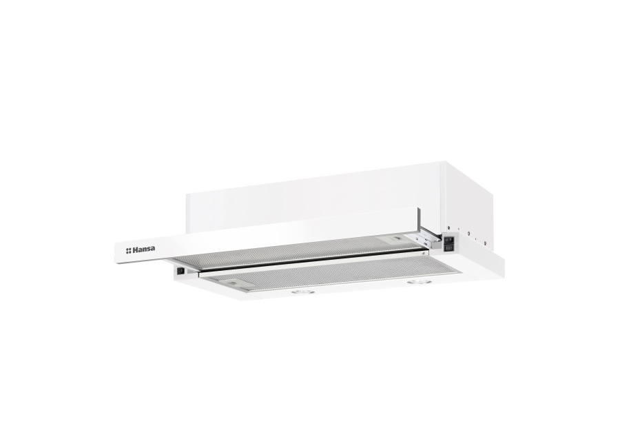 Hood Hansa telescopic, 60cm, 389m3h, white