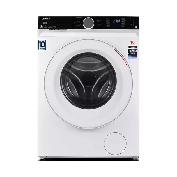 სარეცხი მანქანა (Promo) TOSHIBA TW-BK110G4UZ(WK) - 10 KG, 1400 RPM, INVERTER, Steam, BIG Display, white