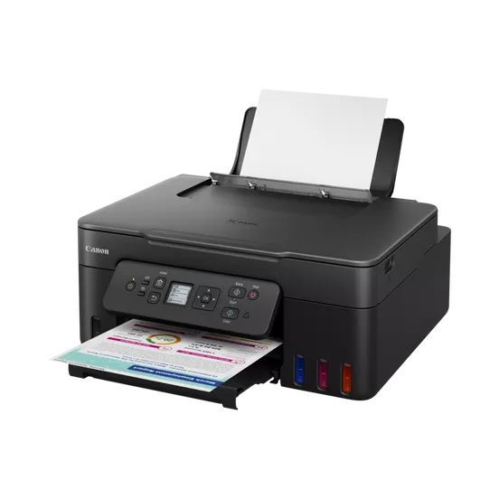 ფერადი მრავალფუნქციური ჭავლური პრინტერი Canon PIXMA G3480 | Wi-Fi, Print, Scan & Copy, Cloud | 11.0 ipm / 6.0 ipm | Automatic duplex printing | 4800 x 1200 dpi | GI-41 (6708C009AA)
