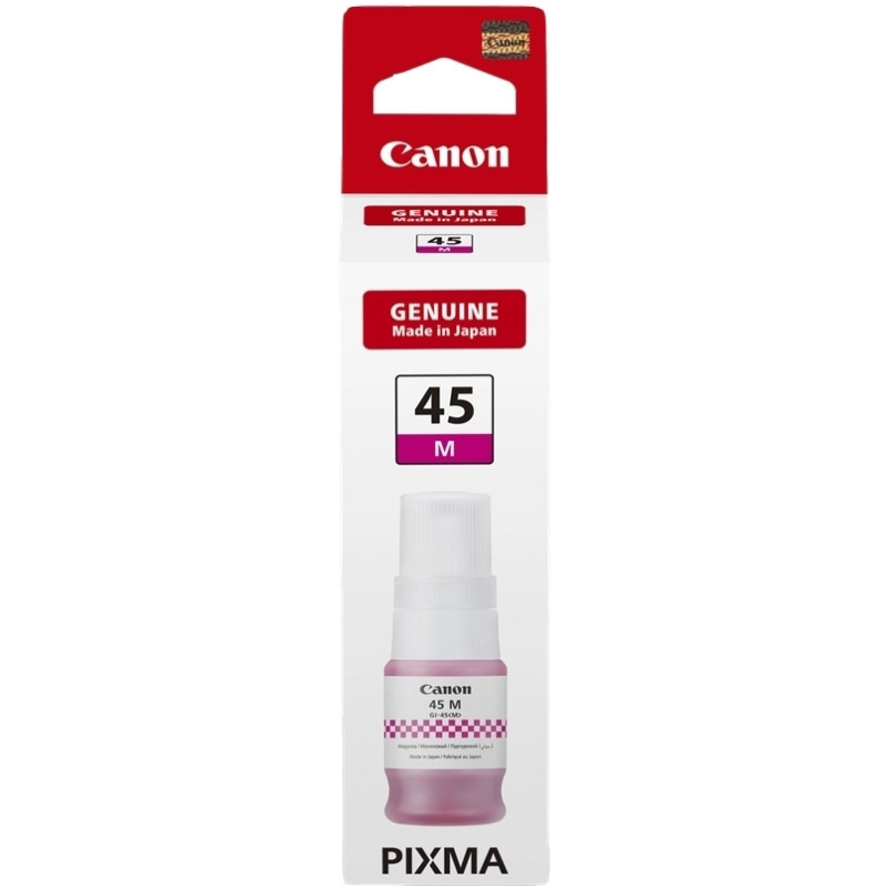 ორიგინალი მელანი Canon GI-45 M ink 70 ml Magenta (6286C001AA) | Yields 3 000 Pages | for GX2040