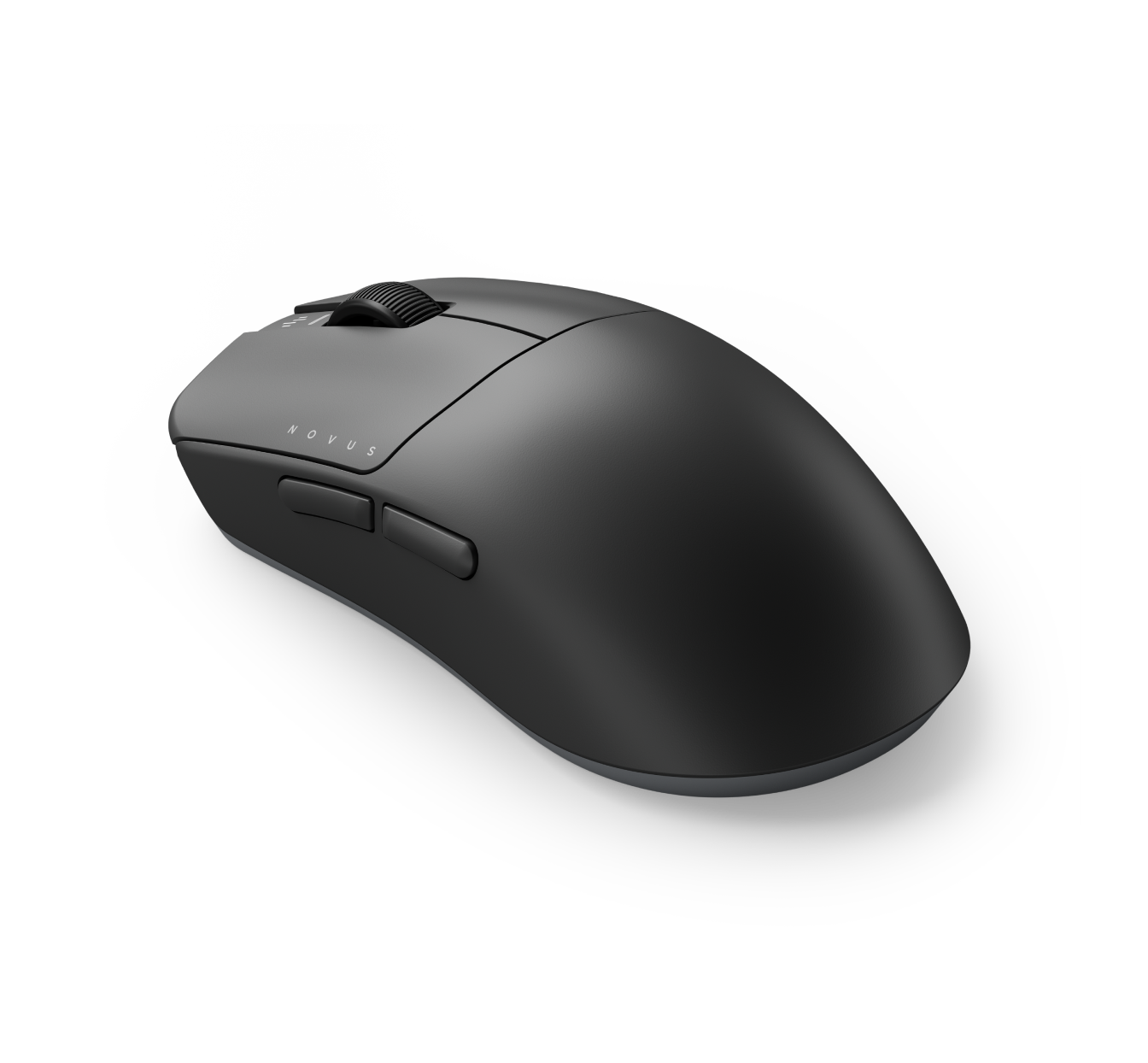 უსადენო მაუსი Dark Project Novus Wireless Mouse, Black/Grey (DPP_NOVUS_BG) | Wireless — 2.4 GHz / USB | Battery 70 Hours | Max Resolution 26.000 CPI | Acceleration 50 G | Buttons 6 | 51 g