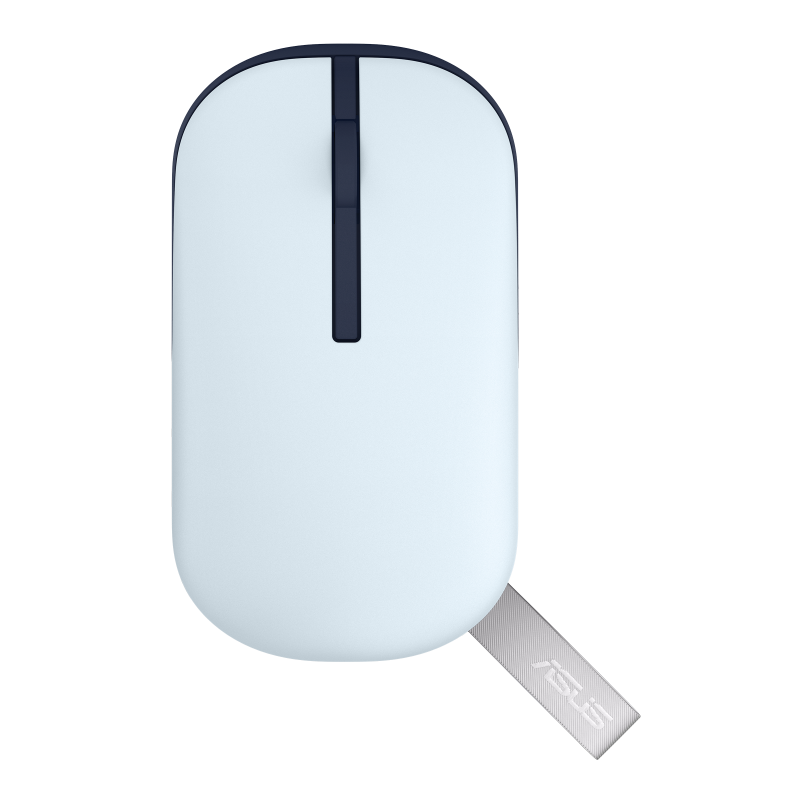 უსადენო მაუსი ASUS Marshmallow Mouse MD100 Quiet Blue 90XB07A0-BMU000 (MD100)