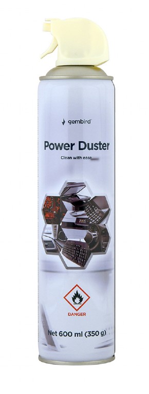 საწმენდი (ჰაერის ბალონი) Gembird (CK-CAD-FL600-01) Power duster (flammable), 600 ml