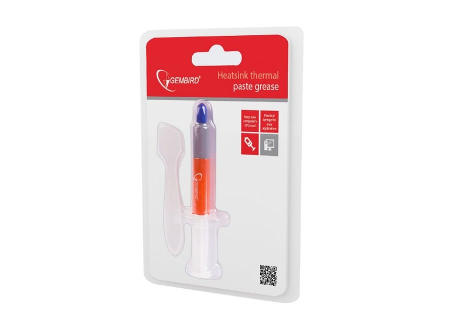 თერმოპასტა Gembird (TG-G3.0-01) | 3.0 g , Thermal conductivity: > 4.5 W / mK