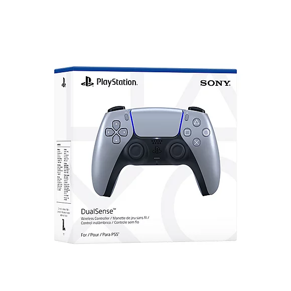 ჯოისტიკი Playstation DualSense PS5 Wireless Controller Sterling Silver /KIA/PS5 (0711719575870)