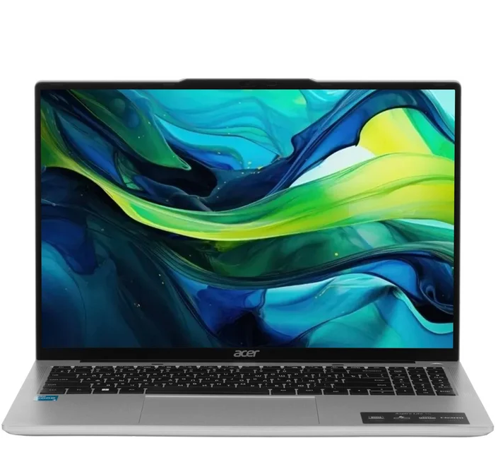 ლეპტოპი Acer Aspire Lite AL16-52P-31BQ Notebook PC
Intel® Core™ i3-1305U 1.6 GHz (up to 4.50 GHz) 5C 10M 15W / 16.0" WUXGA (1920 x 1200) IPS / Intel® UHD Graphics / 8GB DDR5 Memory / 512GB PCIe NVMe SSD / No ODD / No OS (Boot-up only) / Wi-fi6 + BT / No WWAN / 58Wh Battery / Light Silver / 2 Year Warranty