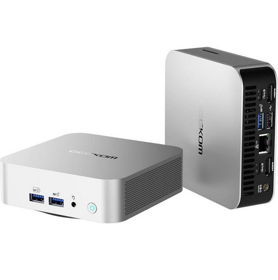 მინი კომპიუტერი GEEKOM A8 Mini PC AMD Ryzen™9 8945HS (32G RAM+ 2T SSD/ WIN11 Pro and Key Pre-Installed) (SKU : GMA8R98945HS-322-EU)