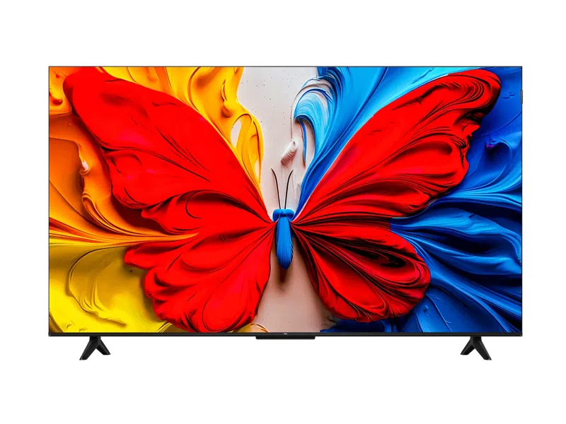 Smart ტელევიზორი 43" TCL S5K QLED TV (43S5K) (2025) | 1920×1080 FHD QLED | Panel Type VA | Google TV | 16:9, 60Hz, HDR 10+, 4000:1(typical), 2x10w , Dolby Audio | Lan, WiFi 4, BT5.4 | VESA 100*100 | Set Size with Stand (WxHxD) 954*184*602