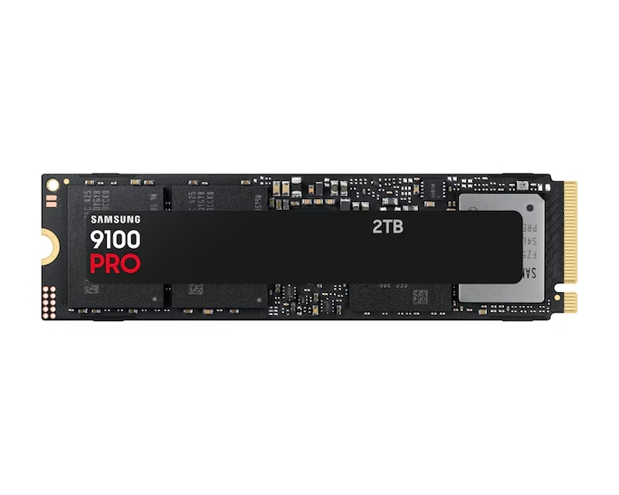 SSD დისკი 2Tb Samsung 9100 PRO (MZ-VAP2T0BW) internal SSD, M.2, 2280, 2000 GB, PCI-E 5.0 x4, NVMe, read: 14700 MB/sec, write: 13400MB/sec, TLC, cache - 2048 MB