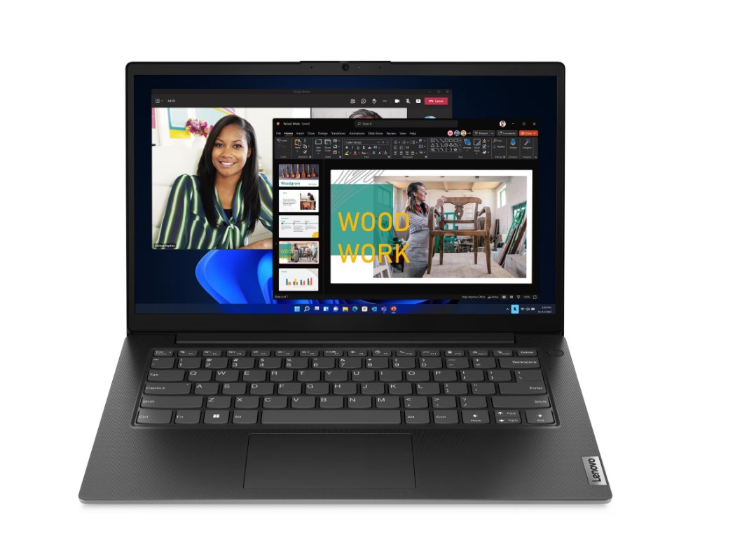 ნოუთბუქი Lenovo V14 G4 / Model: (82YT00Y5RK) /14" FHD (1920x1080) IPS 300nits Anti-glare / AMD Ryzen 5 7520U / Max 4.3GHz, 4MB ) 8GB / LPDDR5-5500 512GB SSD M.2
