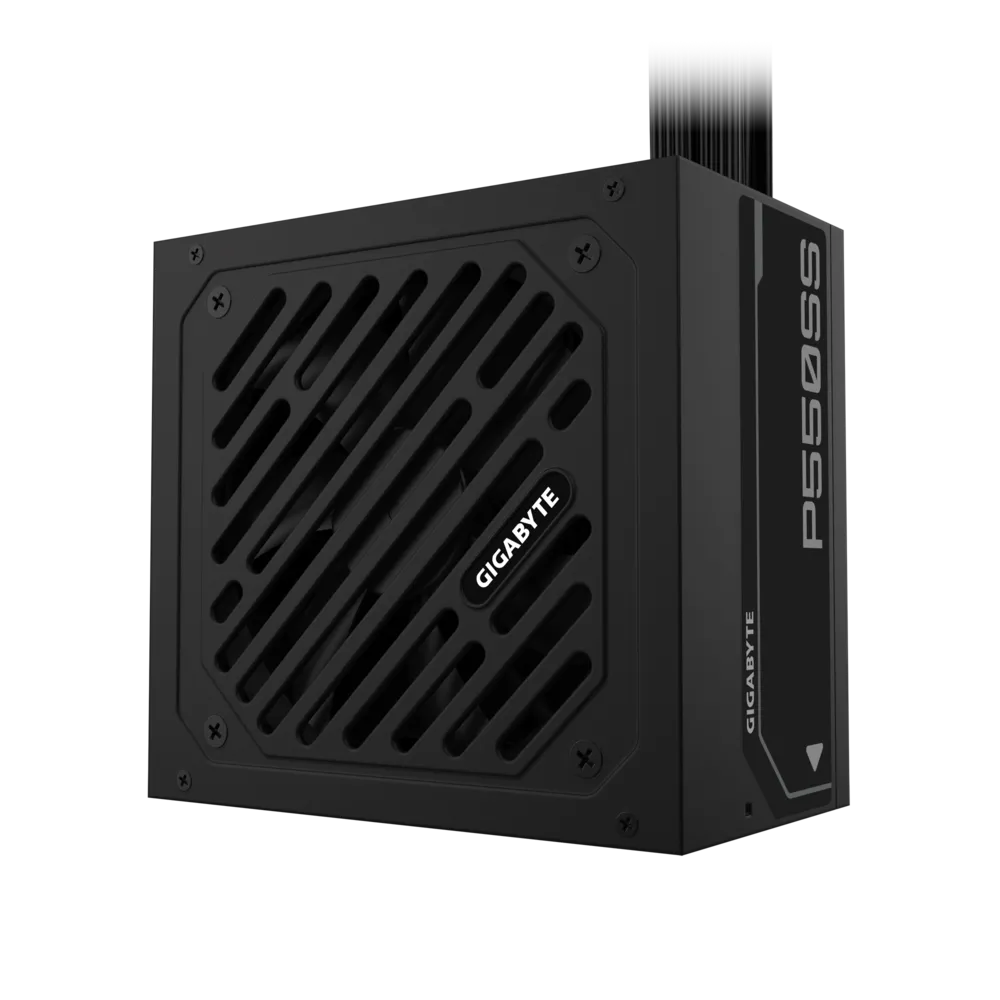 კვების ბლოკი 550W Gigabyte GP-P550SS 550W power, ATX12V 3.0, active PFC, 120mm fan, 80 PLUS Silver certified