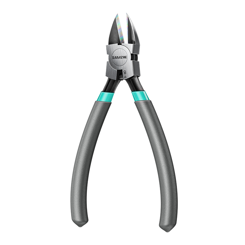 ქსელის ინსტრუმენტი SAMZHE (WJQ03) Thick Nozzle Pliers 6 Inch | CRV chrome-vanadium steel 60±2 HRC | Plastics up to 5mm, copper wire up to 2.5mm, iron wire up to 1.8mm