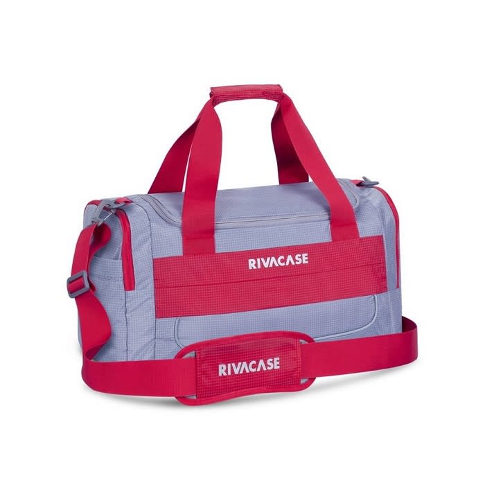 ჩანთა RIVACASE 5235 grey/red 30L Duffle bag /6