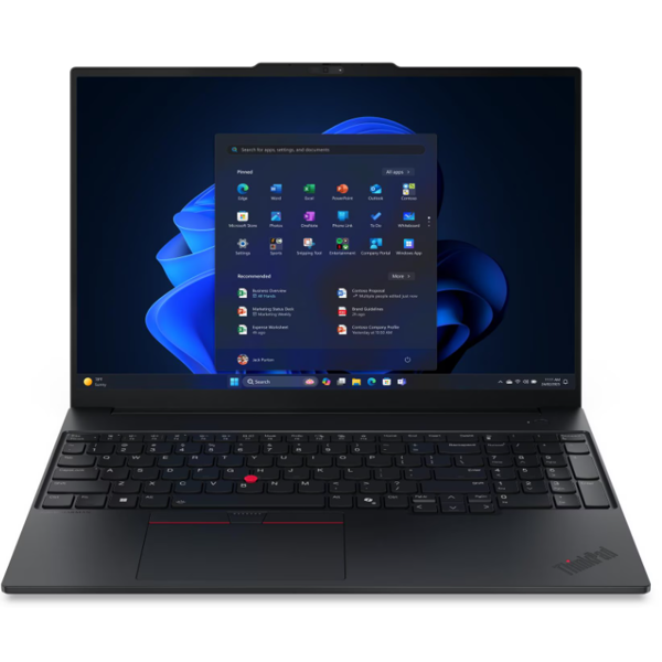 ნოუთბუქი Lenovo 21SR007UGX Thinkpad E16 G3, 16", Ultra 7-255H, 16GB, 1TB SSD, Integrated, Black