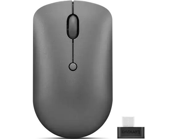 მაუსი Lenovo 540 USB-C (GY51D20867) Wireless Compact Mouse (800 DPI, 1600 DPI, 2400 DPI) 1 x AA battery,Windows and Chrome OS,Grey,1 WeaR