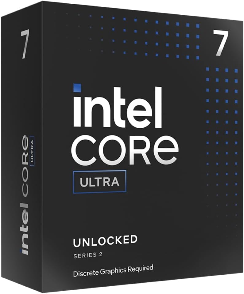 პროცესორი Intel Core Ultra 7 265KF LGA 1851, 20-core, 3900 MHz, Turbo: 5400MHz, Arrow Lake-S L2 cache - 36 MB, L3 - 30Mb, 3 nm, TDP 125 W (max. 250Tue)