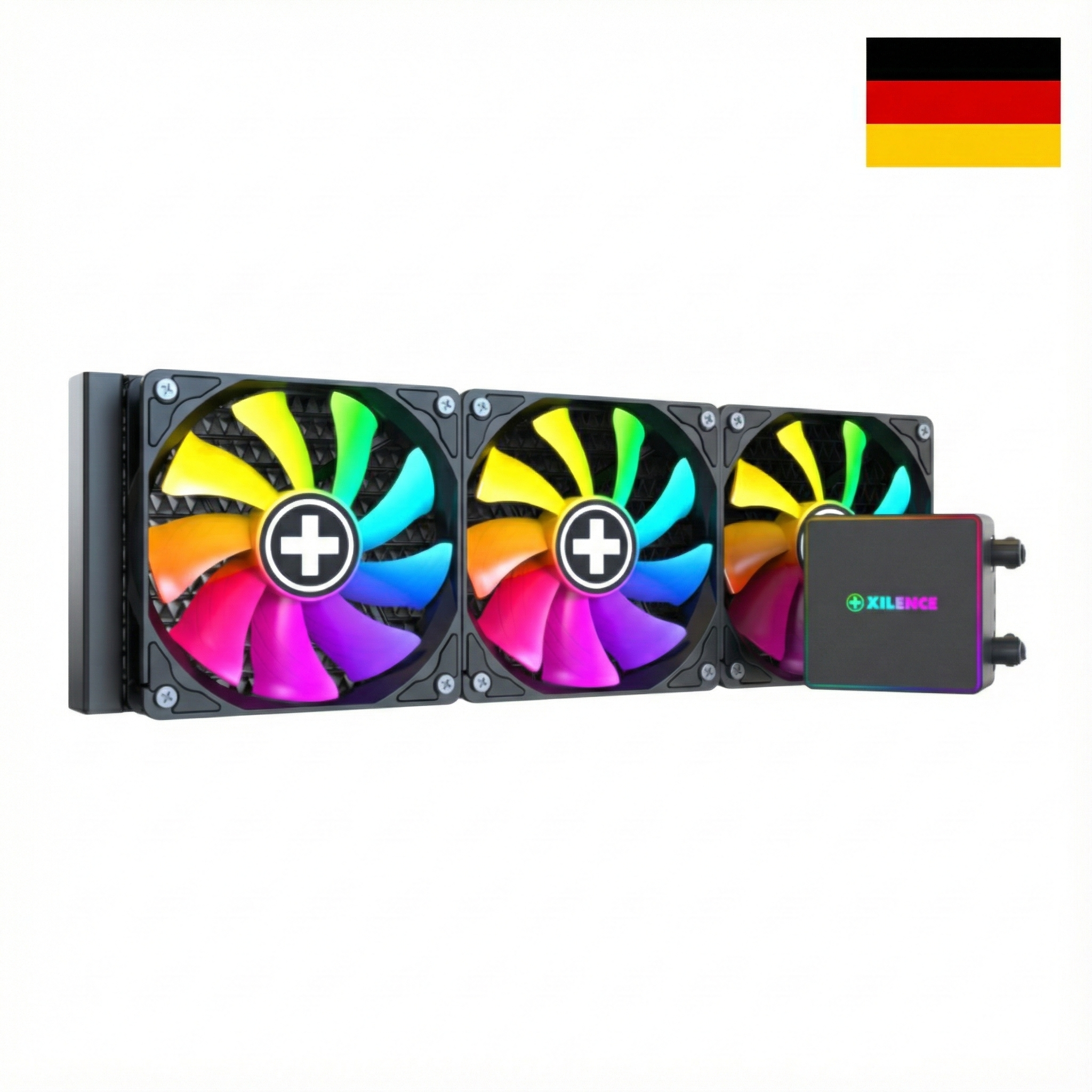 წყლის გაგრილება XILENCE liquid cooling system XC987 | LQ360PRO.ARGB | erformance X Series | LQ360PRO.ARGB | TDP (W) 350 | Intel: LGA /1700/115x1200 | AMD: AM5/AM4 | Air Flow 77.43 CFM | (dB(A)) 18.0 - 32 | PWM