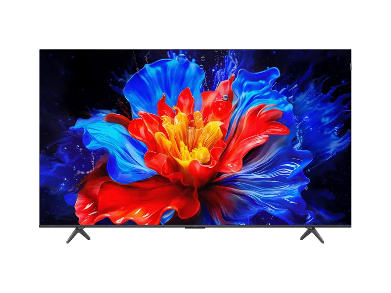 ტელევიზორი TCL QLED TV 75"(190cm)/ 75P8K 4K Google TV 120Hz(VRR 144Hz/DLG244Hz) HDR10+ 2.1CH 2x10W+15W BT5.2 Wi-Fi 2.4+5GHz DVB-T/T2/C/S/S2 2x15W