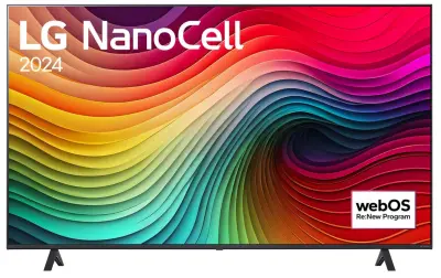 ტელევიზორი: LG 86NANO81A6A.AMCN 86" 4K UHD Smart TV HDR 10 Wi-Fi Black