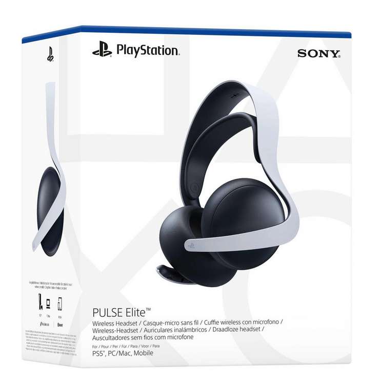 ყურსასმენი Sony Pulse Elite Wireless Headset (White) /PS5 (0711719598275)