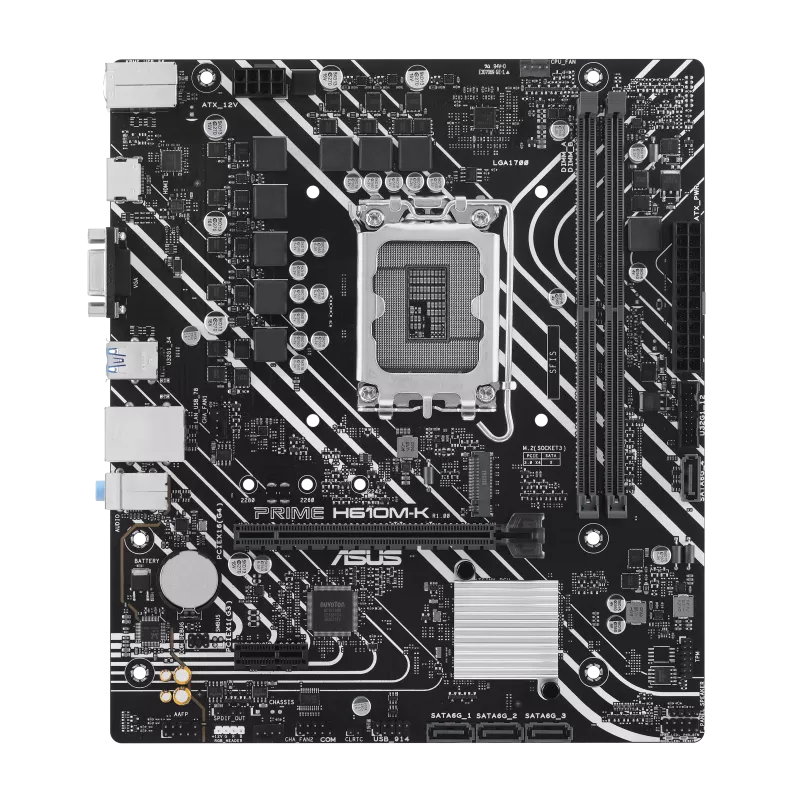 დედადაფა ASUS Motherboard PRIME H610M-K (90MB1GA0-M0EAY0) | s1700 H610 2xDDR5 M.2 HDMI D-Sub mATX