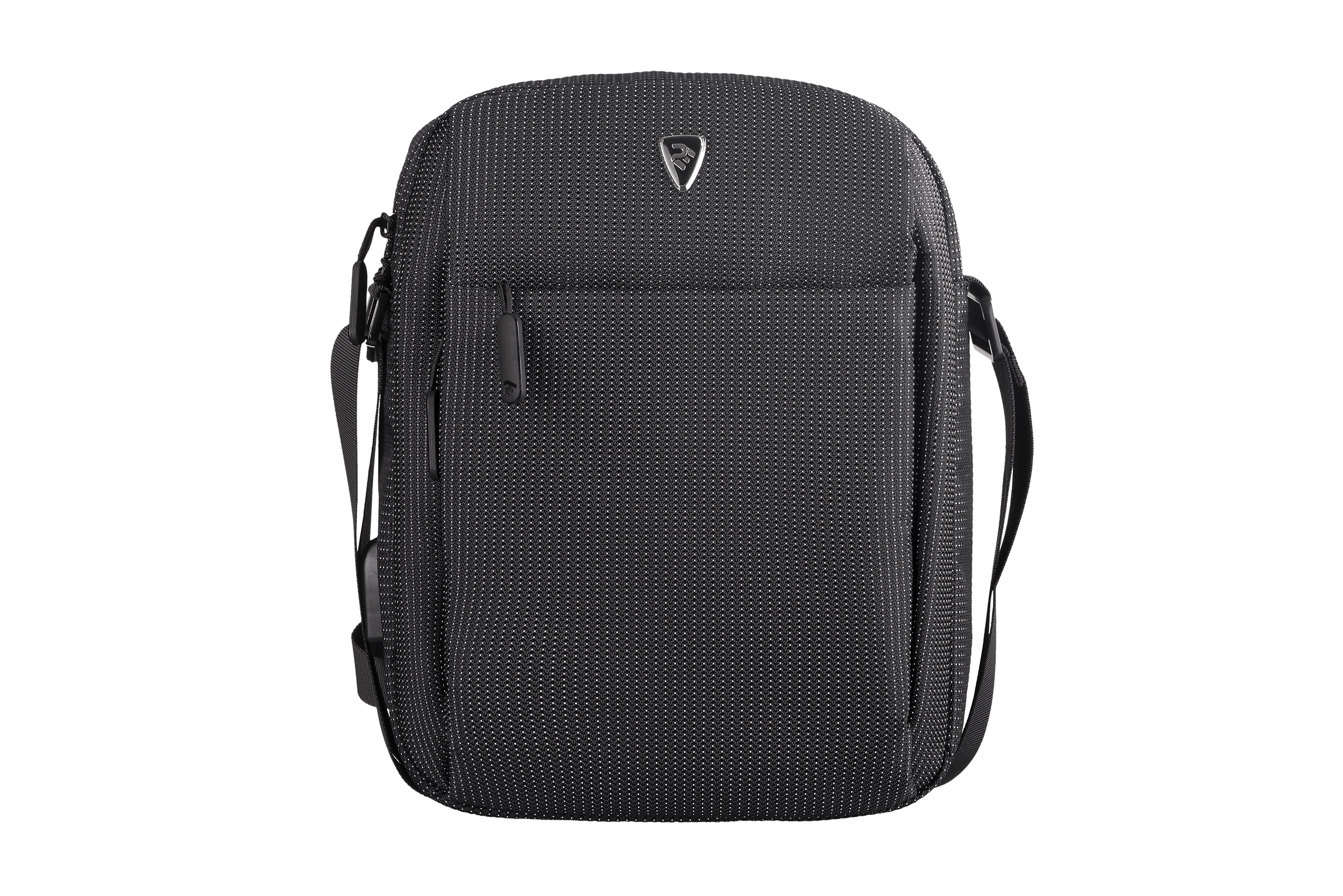 ნოუთბუქის ჩანთა (2E-TBN9360BK) 2E Vertical Bag, Melange 10", Black, Nylon,225x290x90