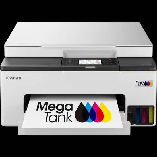 ფერადი ჭავლური პრინტერი Canon MAXIFY GX1040 (6169C007AC) | A4, Wi-Fi, Ethernet, Print, Copy, Scan & Cloud | ink GI-45