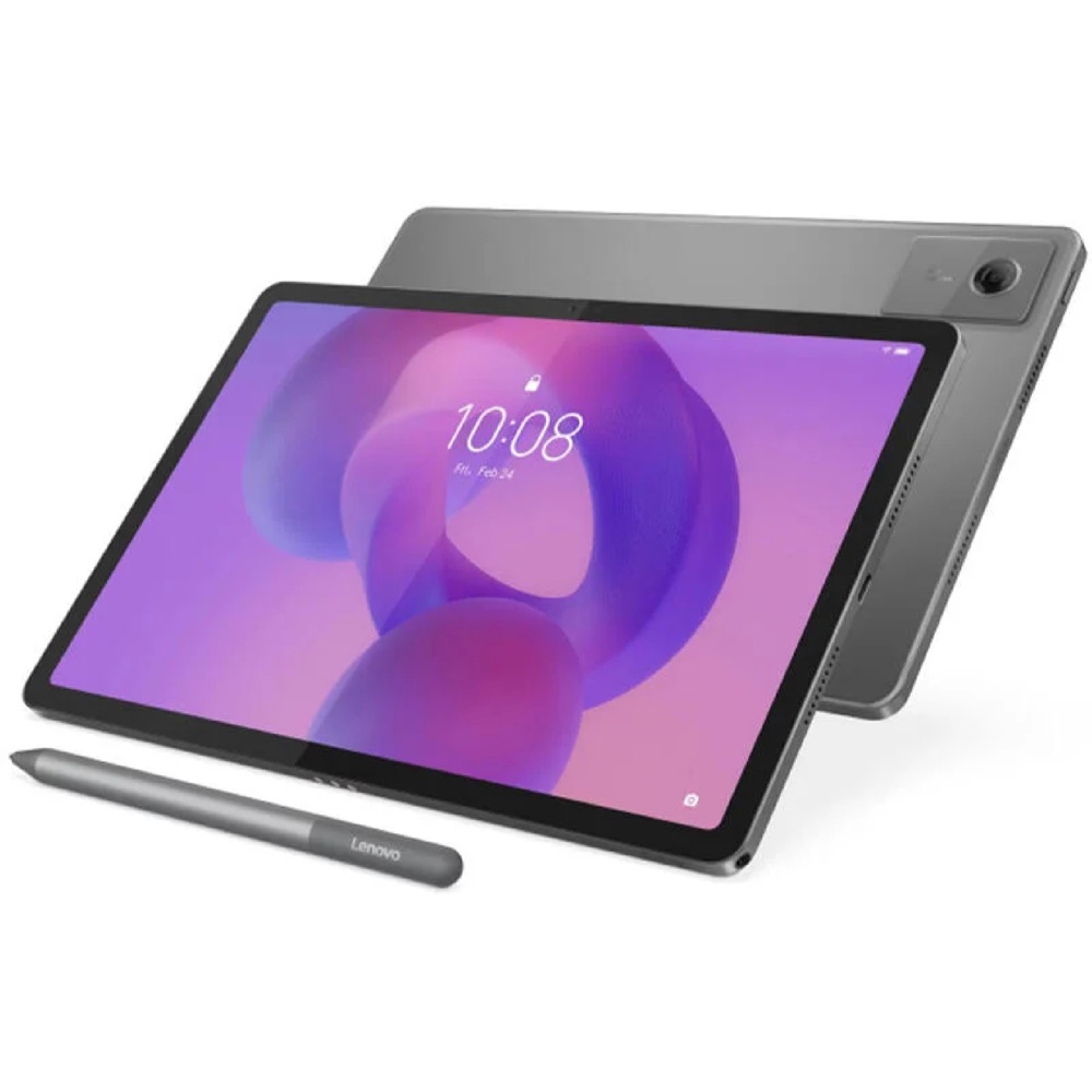 პლანშეტი LENOVO Idea Tab (ZAFR0309UZ) | 11" 2.5K (2560x1600) IPS 500nits Anti-fingerprint, 72% NTSC, 90Hz, Touch | MediaTek Dimensity 6300 (8C, 2x A76 @2.4GHz + 6x A55@2.0GHz), 8GB Soldered LPDDR4x, 256GB UFS 2.2 | microSD Card Slot, Wi-Fi® 5, 802.11ac 1x1 + BT5.2, 4 speakers, optimized with Dolby Atmos®, Front 5.0MP / Rear 8.0MP, 7040mAh (Typical), 480 g | Luna Grey, with Pen & Keyboard