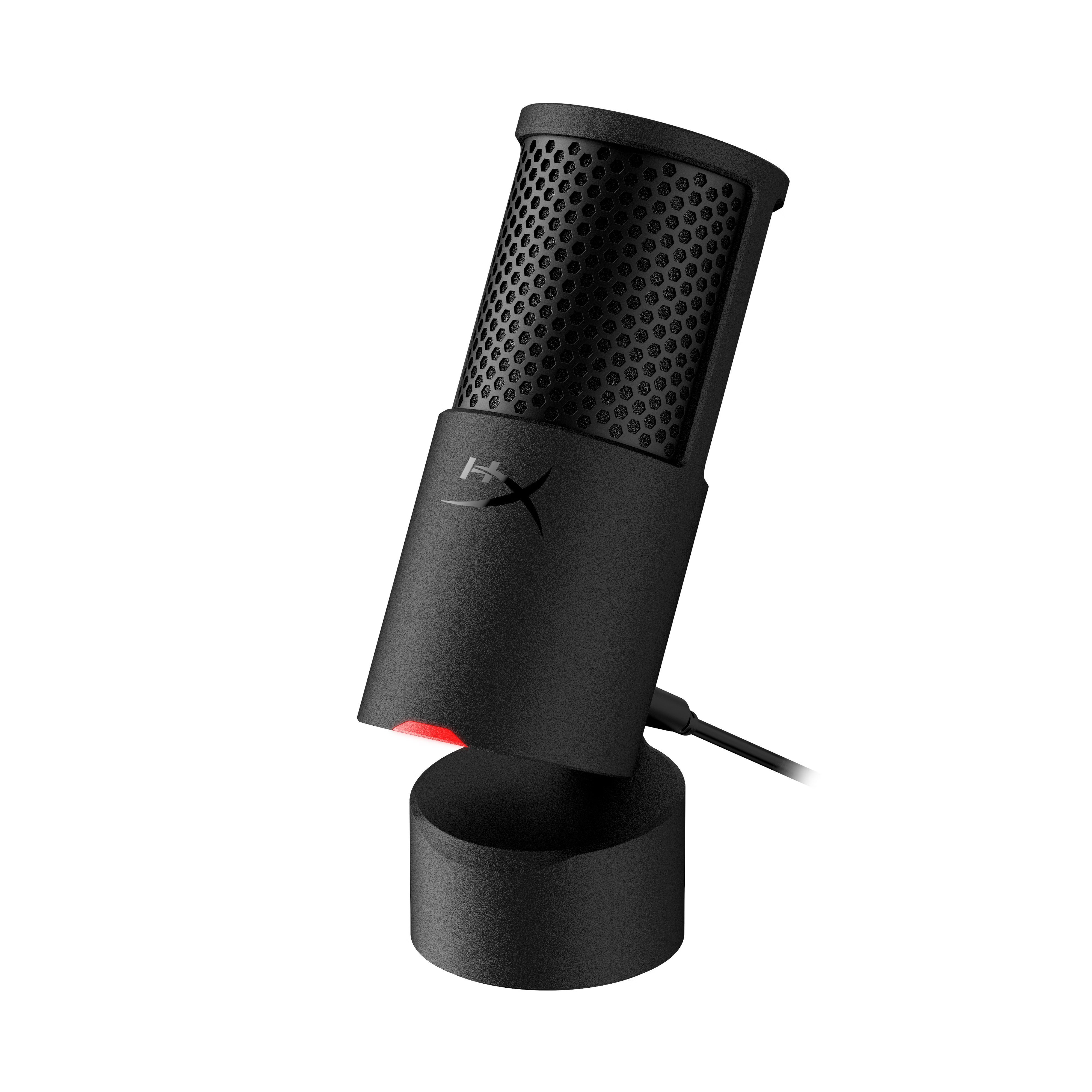მიკროფონი HyperX Solocast 2 BLK Mic (AR0A0AA) | Clear Sound with Built-in Shock Mount & Pop Filter | Adjustable Audio Filter through HyperX NGENUITY Software | Tap-to-Mute with LED Indicator | Plug and Play USB-C Connectivity