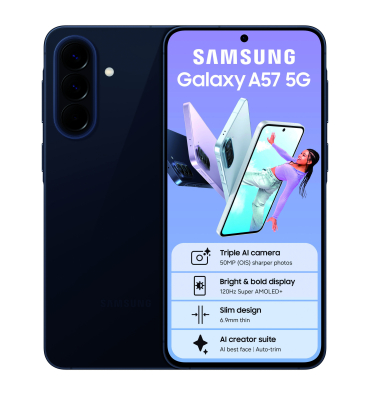 მობილური ტელეფონი Samsung A576B Galaxy A57 5G 8GB/128GB Duos Dark Blue (SM-A576BDBECAU)