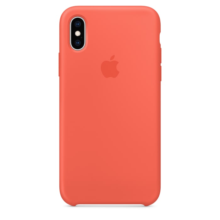 ორიგინალი ჩასადები ქეისი  Apple MGEX2FE/A iPhone XR Silicone Case Nectarine