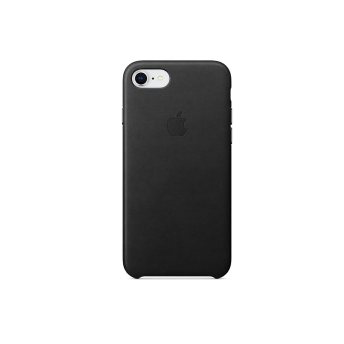 ორიგინალი ჩასადები ქეისი  Apple  iPhone 8/7 Leather Case Black