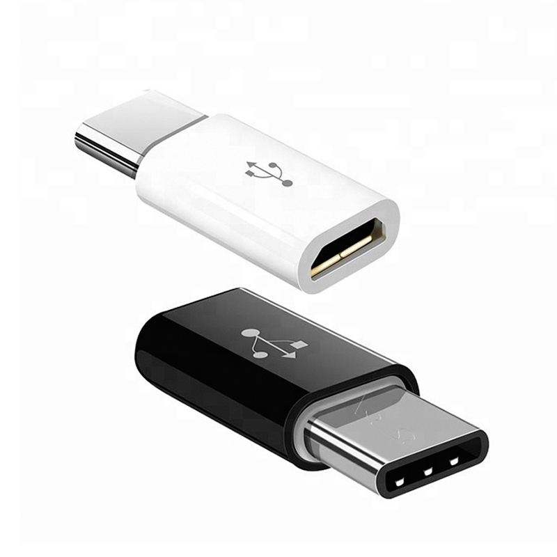 ადაპტერი  Type-C to Micro USB OTG (Type-C male to Micro USB female)