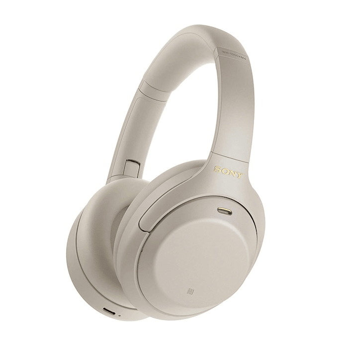 ბლუთუზ ყურსასმენი Sony WH-1000XM4 WIRELESS NOISE CANCELLING HEADPHONES  SILVER  (WH1000XM4S.E)